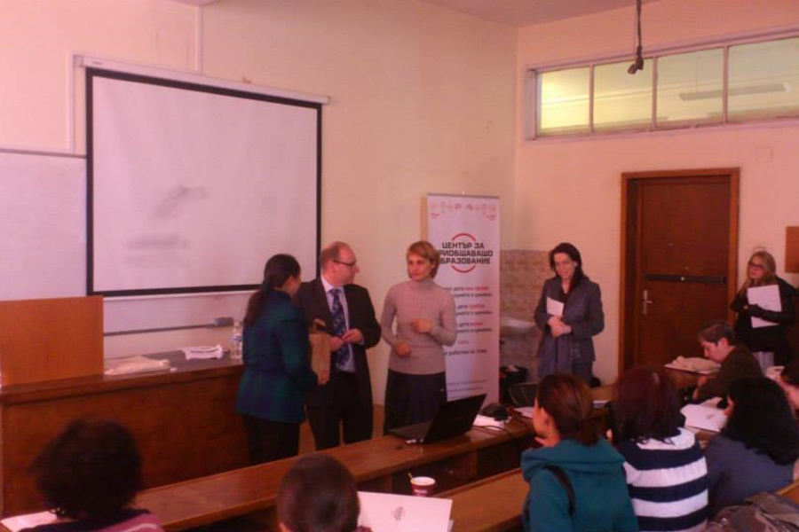 Джон Рейвънскрофт в България със серия от лекции за приобщаващото образование и образованието на 21 век